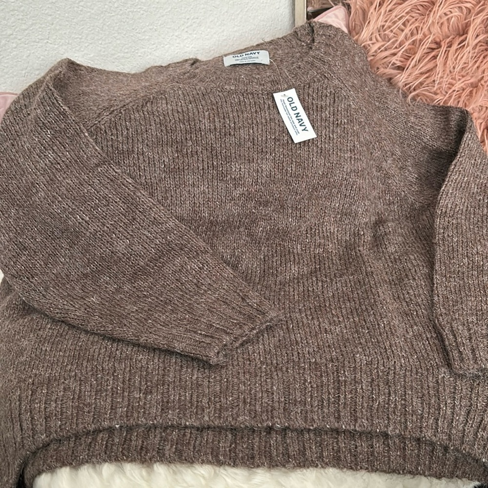 Old Navy Petite Women’s Sweater Brown Size Medium